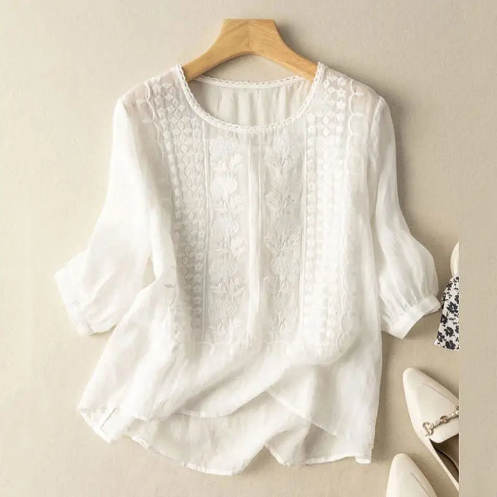 Penny | Women's Embroidered Blouse