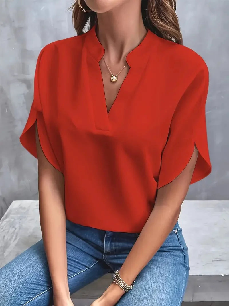 Brooke | V-Neck Blouse