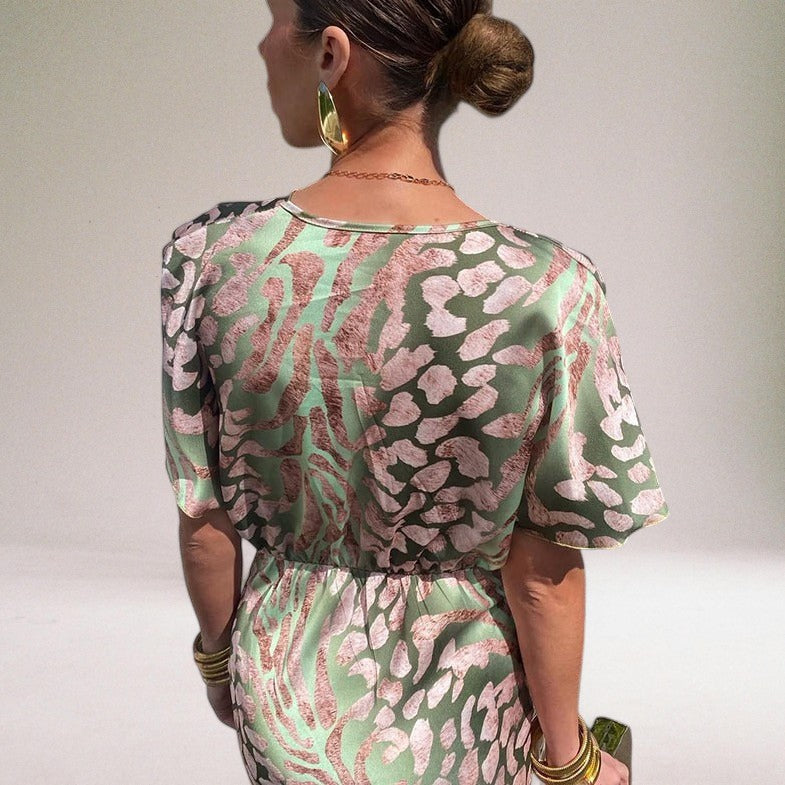 Aurora | Wedding Guest Wrap Maxi Dress