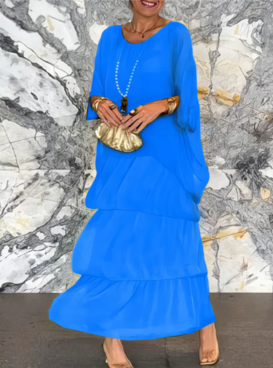 Adelaide | Elegant Flowing Maxi Dress