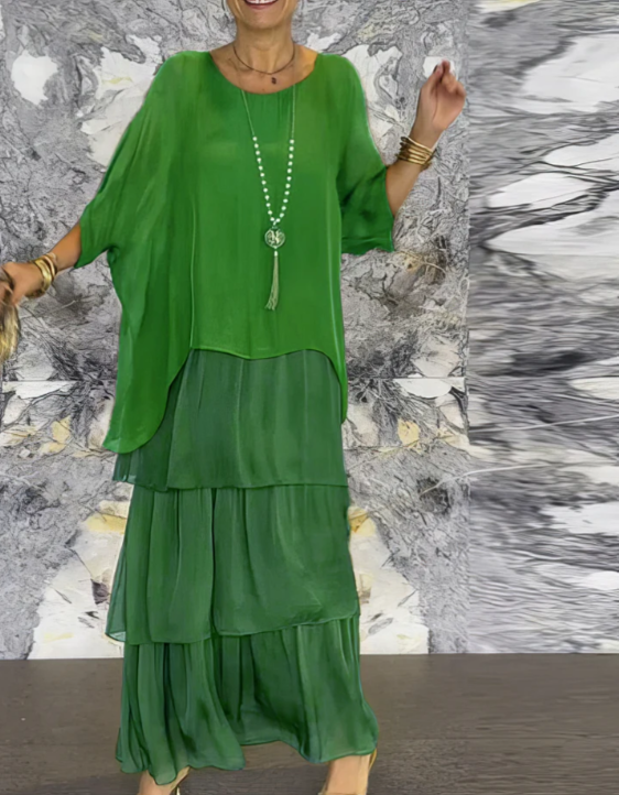 Adelaide | Elegant Flowing Maxi Dress