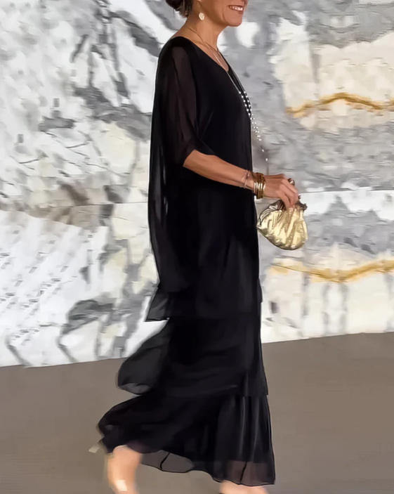 Adelaide | Elegant Flowing Maxi Dress