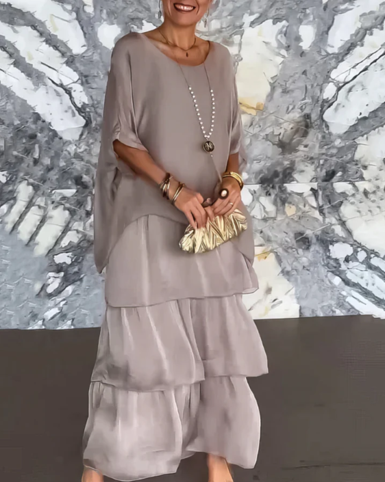Adelaide | Elegant Flowing Maxi Dress