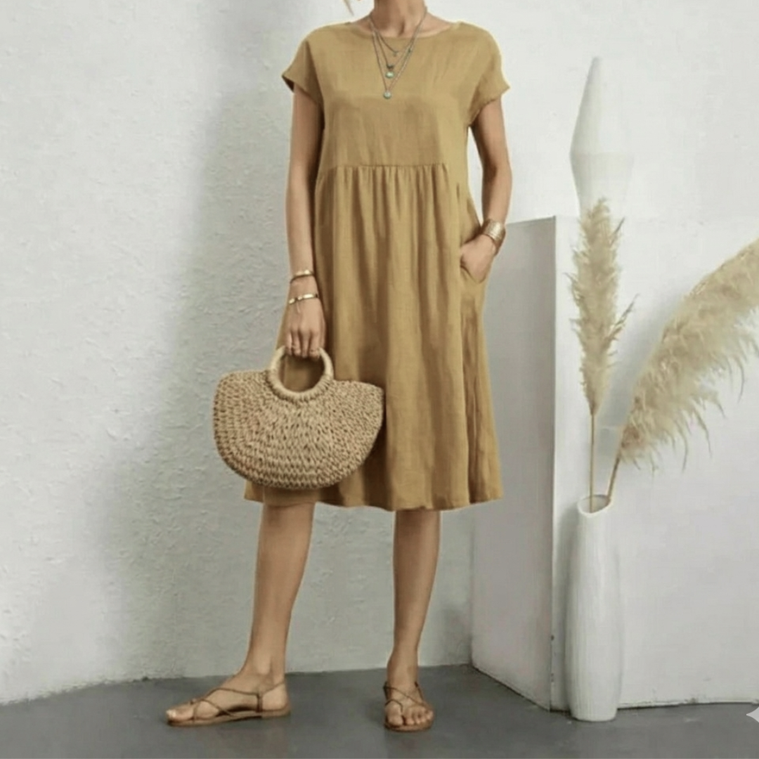 Lillian | Midi Sundress with Flowy Fit