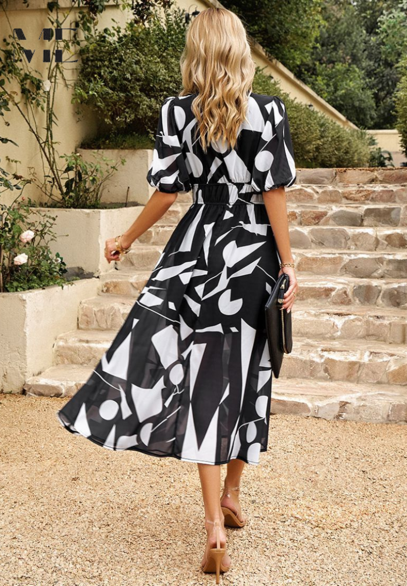 Evangeline | Women's Floral Midi Dress