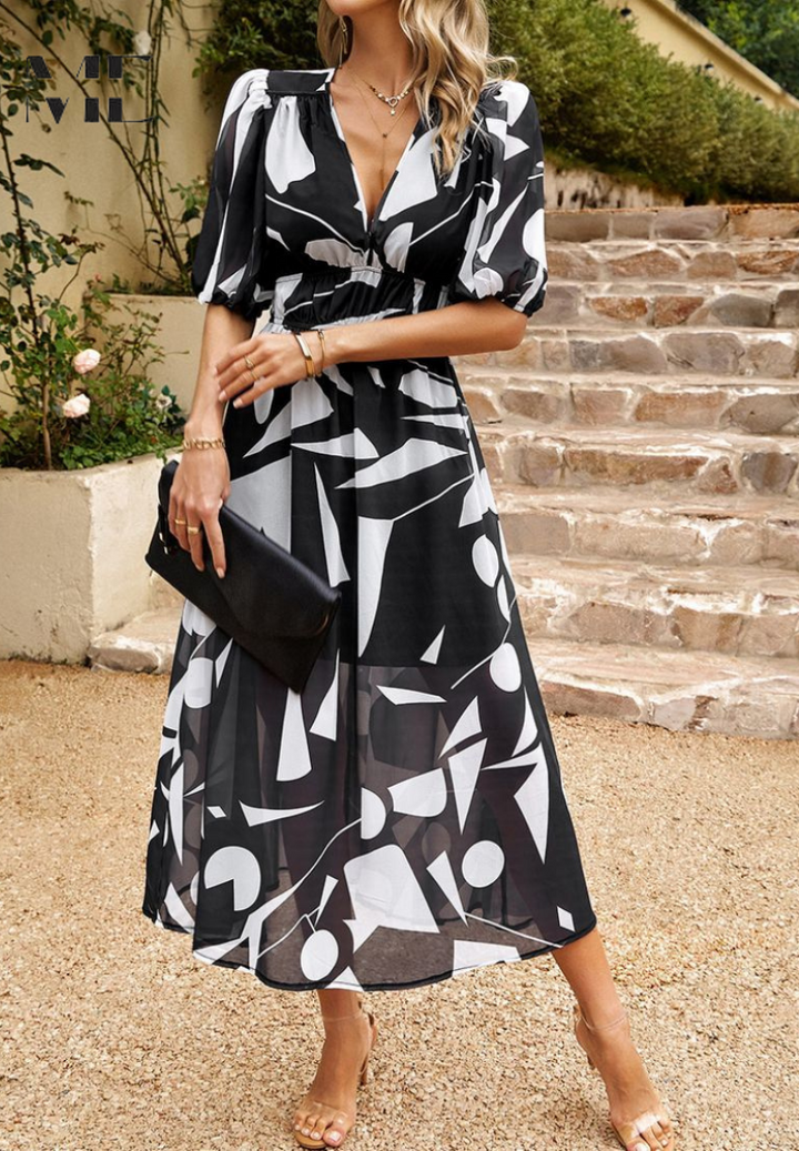 Evangeline | Women's Floral Midi Dress