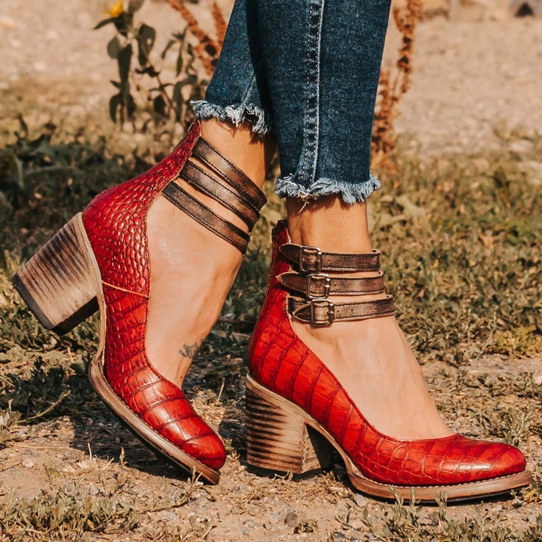 Delaney | Block Heel Sandals