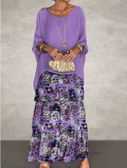 Adelaide | Elegant Flowing Maxi Dress