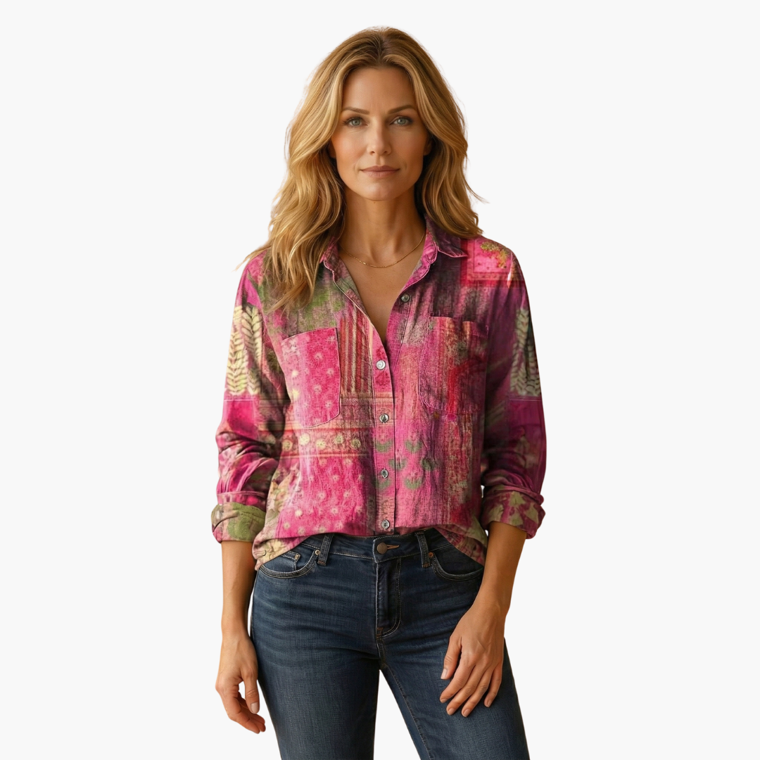 Felicitas | Women's Classic Collar Button-Down Shirt