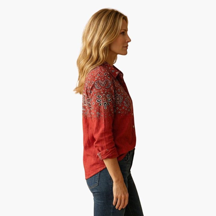 Felicitas | Women's Classic Collar Button-Down Shirt