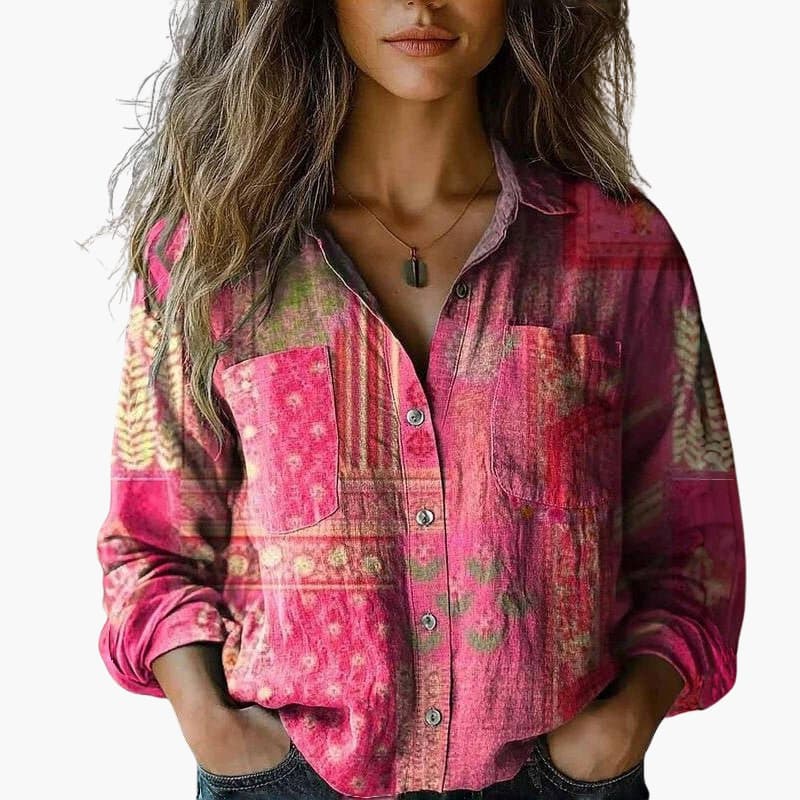 Felicitas | Women's Classic Collar Button-Down Shirt