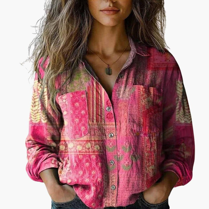 Felicitas | Women's Classic Collar Button-Down Shirt