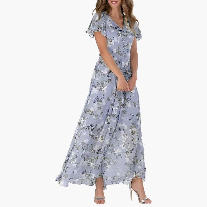 Donatella | Women's Round Neck Sleeveless Midi Dress