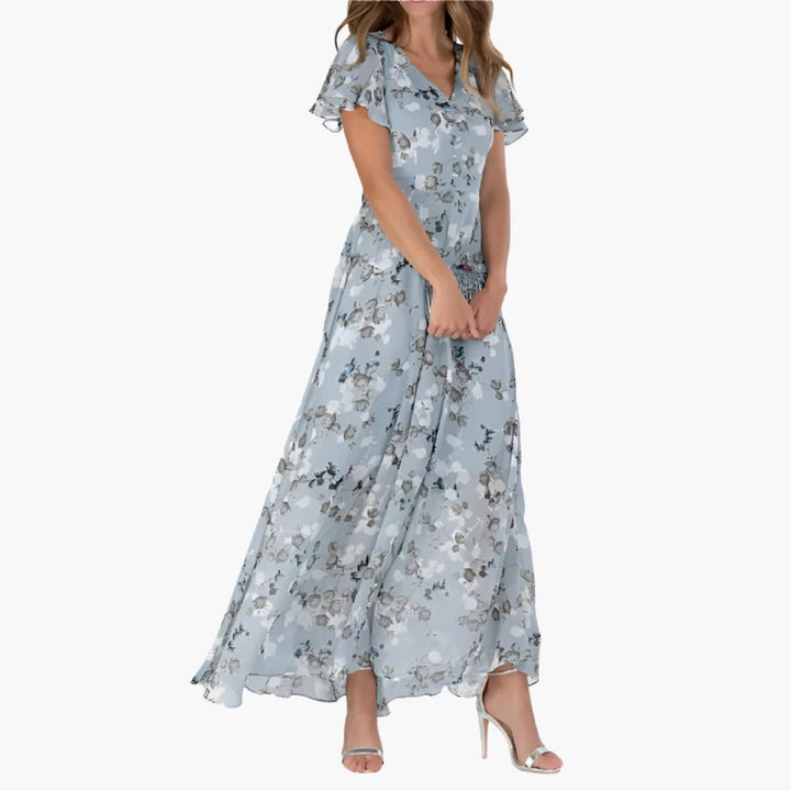 Donatella | Women's Round Neck Sleeveless Midi Dress