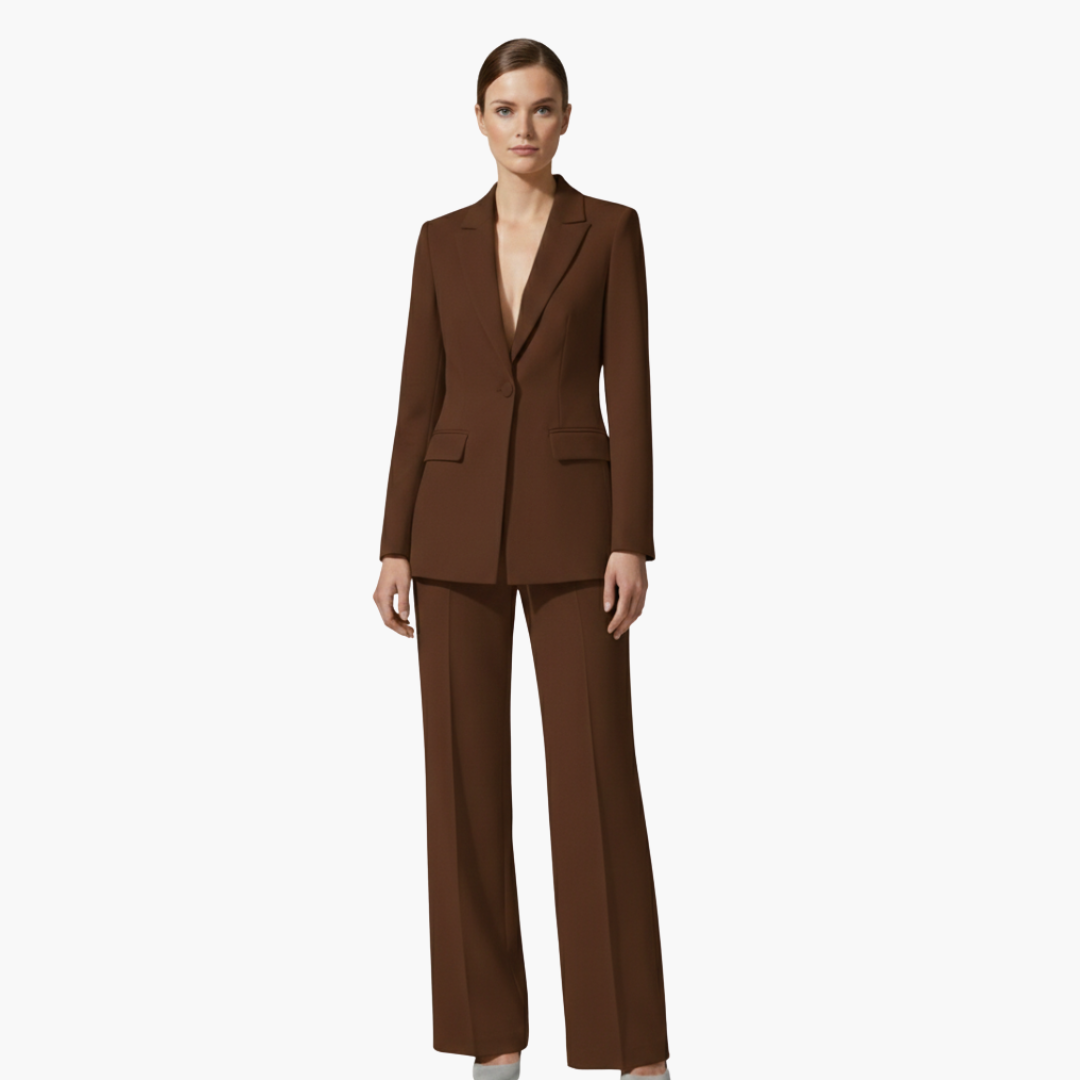 Eleonora | Women's Two-Piece Blazer and Pants Suit Set