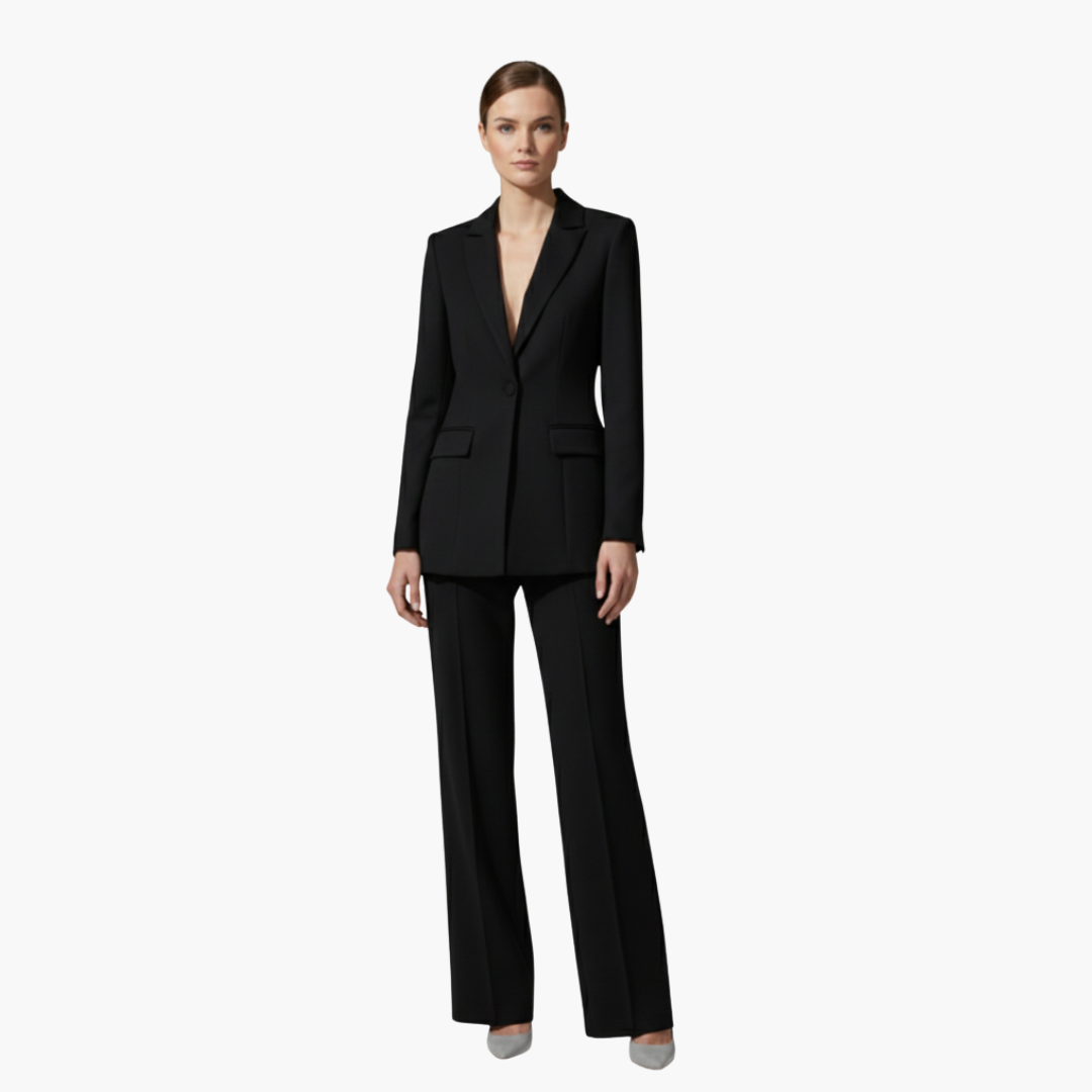 Eleonora | Women's Two-Piece Blazer and Pants Suit Set