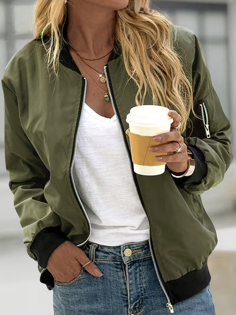 Zoey | Women's Bomber Jacket