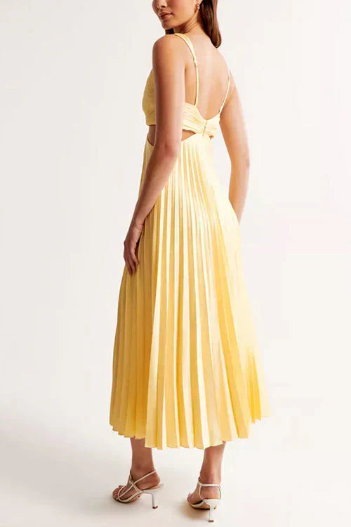 Serena | Twist Front Midi Dress