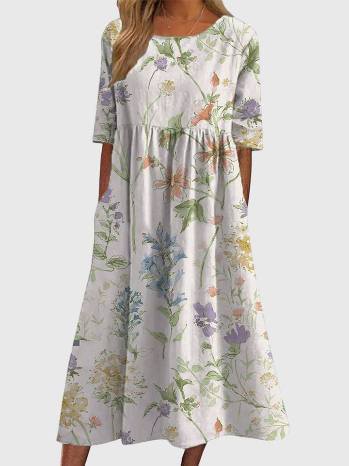 Penelope | Embroidered Maxi Dress