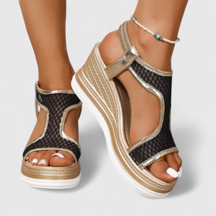 Stella | Women's Wedge Sandals with Arch Support