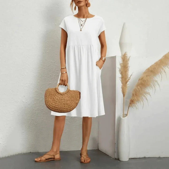 Lillian | Midi Sundress with Flowy Fit