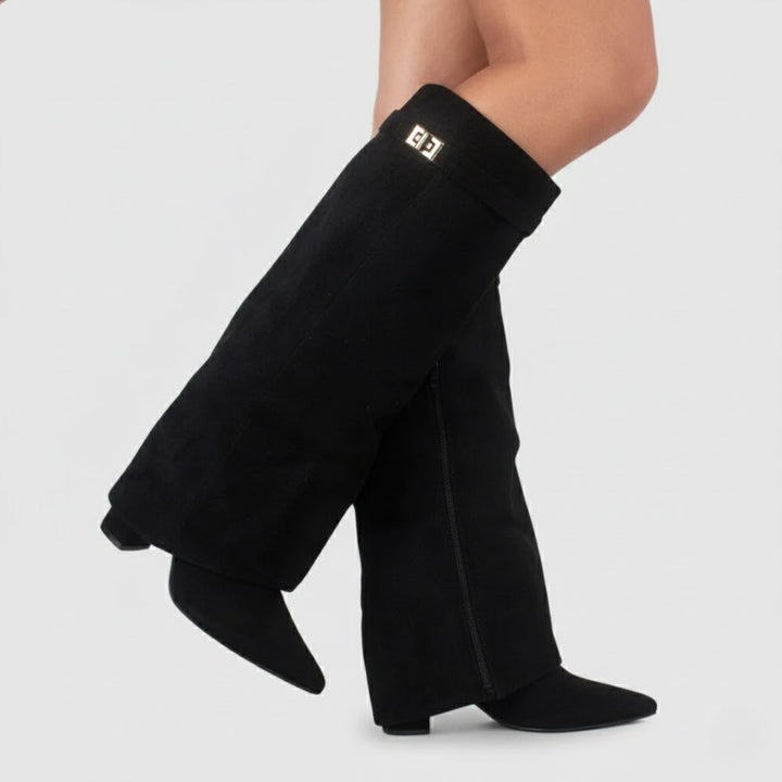 Valentina | Women's Buckle Over The Knee Boots