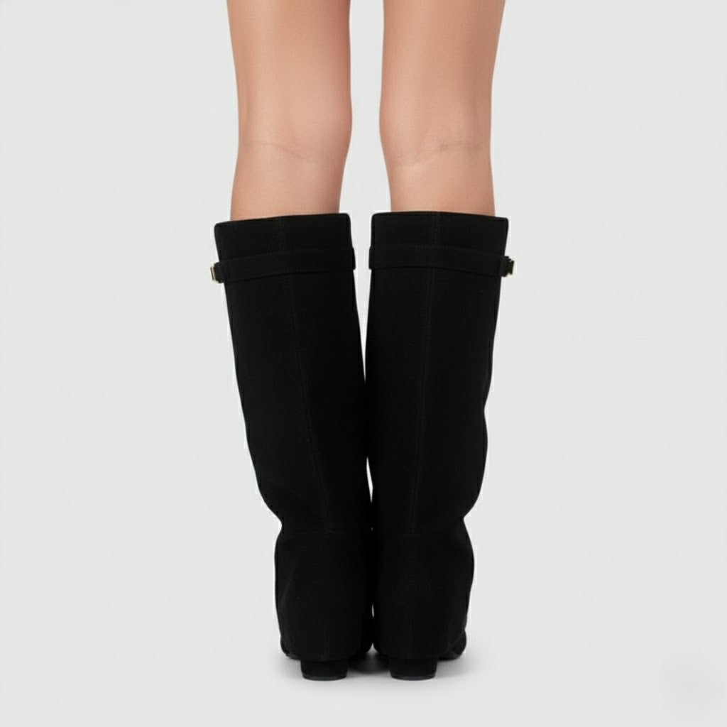 Valentina | Women's Buckle Over The Knee Boots