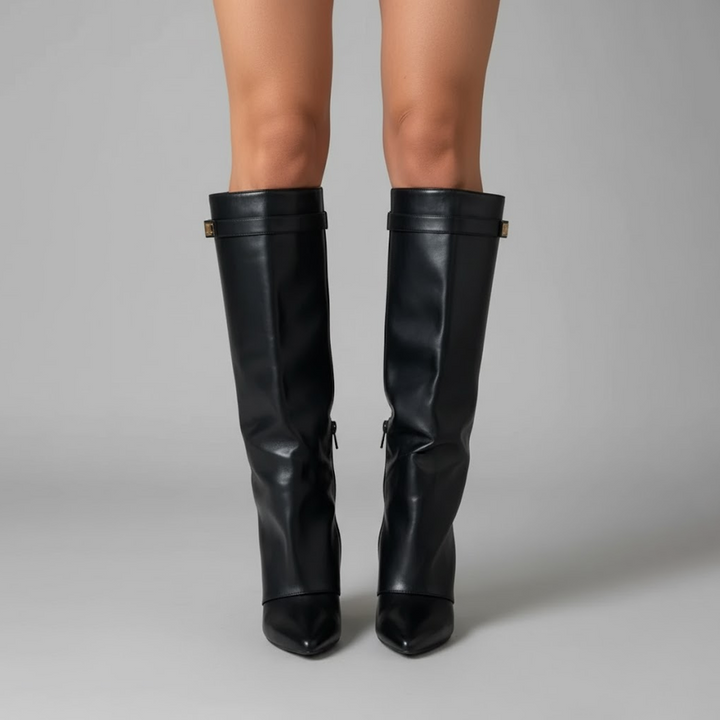 Valentina | Women's Buckle Over The Knee Boots
