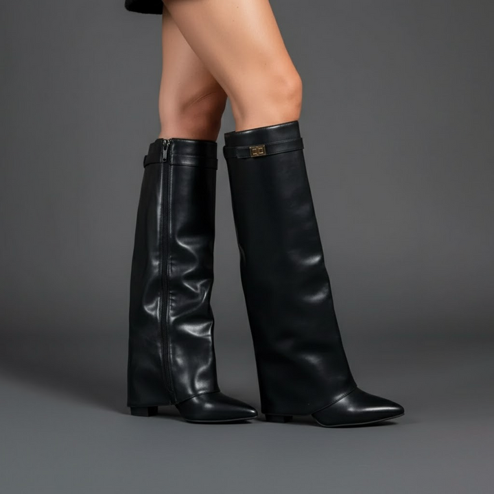 Valentina | Women's Buckle Over The Knee Boots