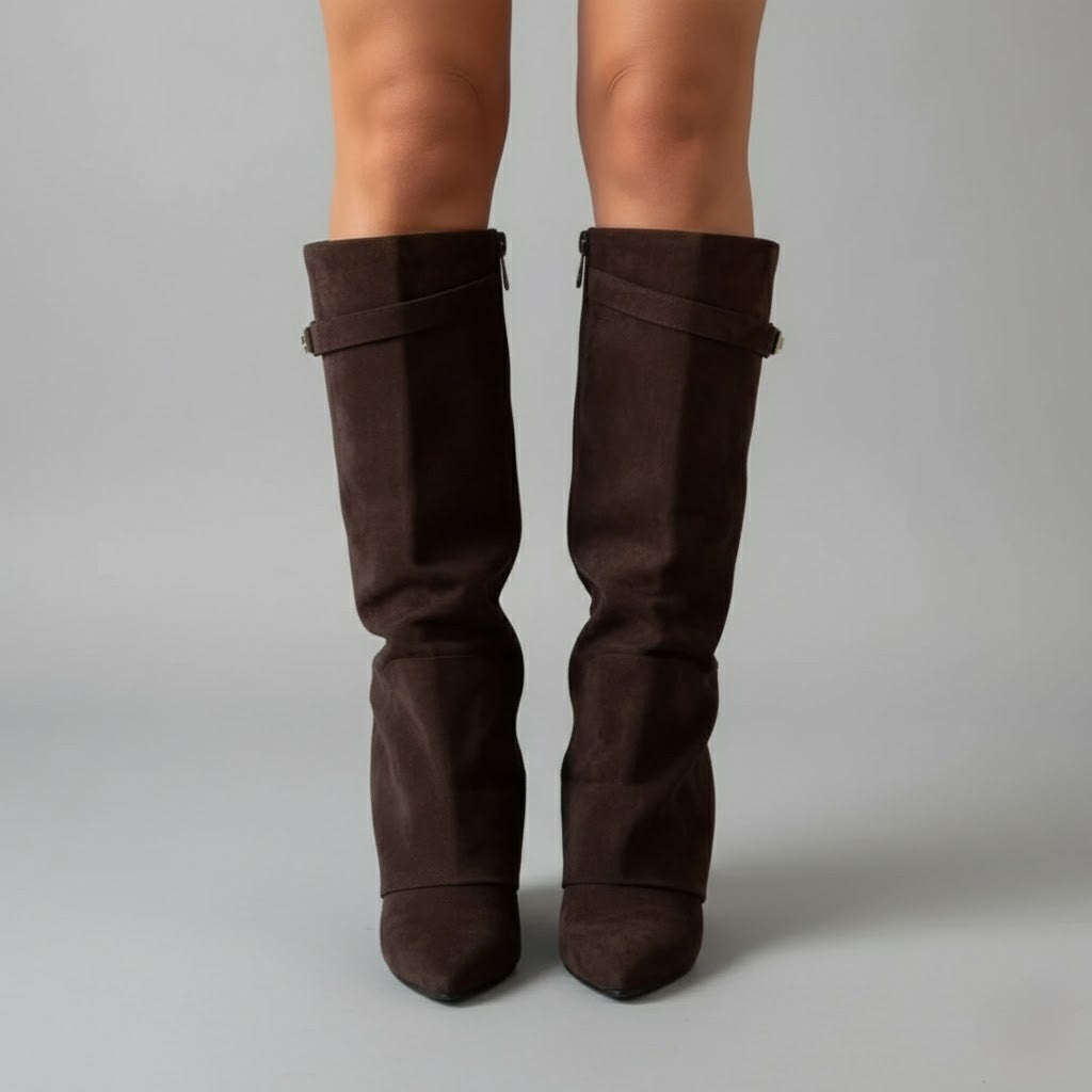 Valentina | Women's Buckle Over The Knee Boots