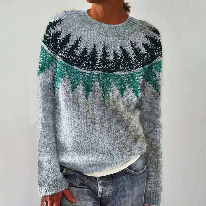 Estella | Women's Nordic Pattern Sweater