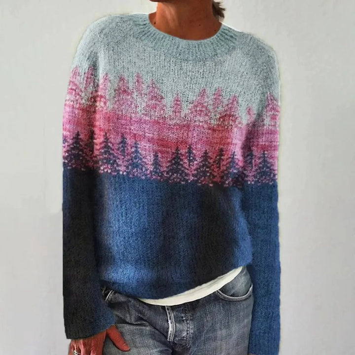 Estella | Women's Nordic Pattern Sweater