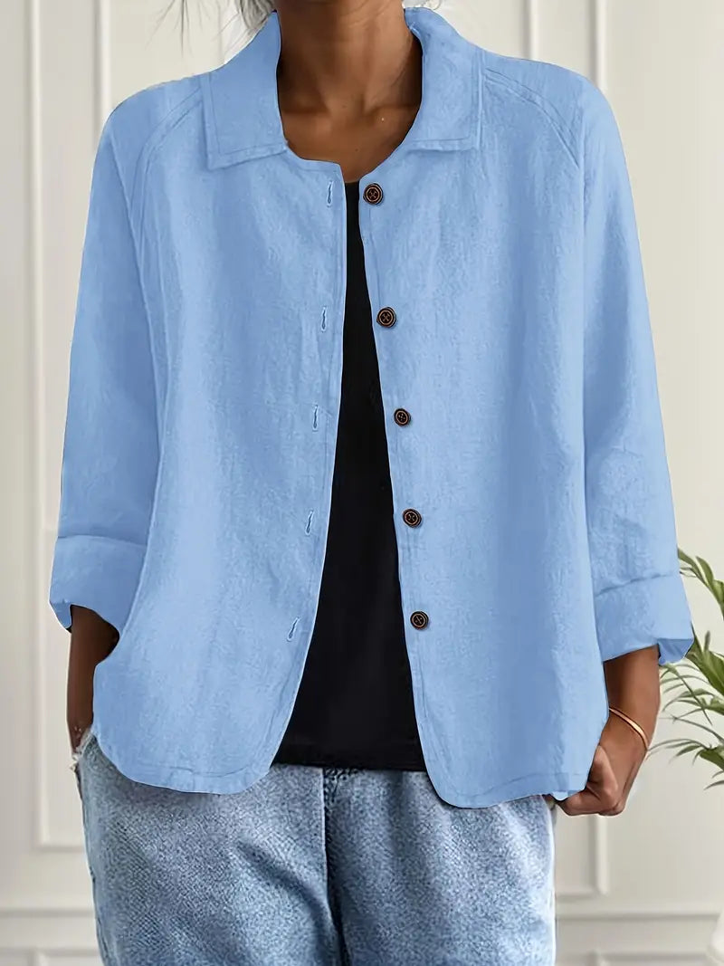 Sienna | Long Sleeve Top with Lightweight Fit