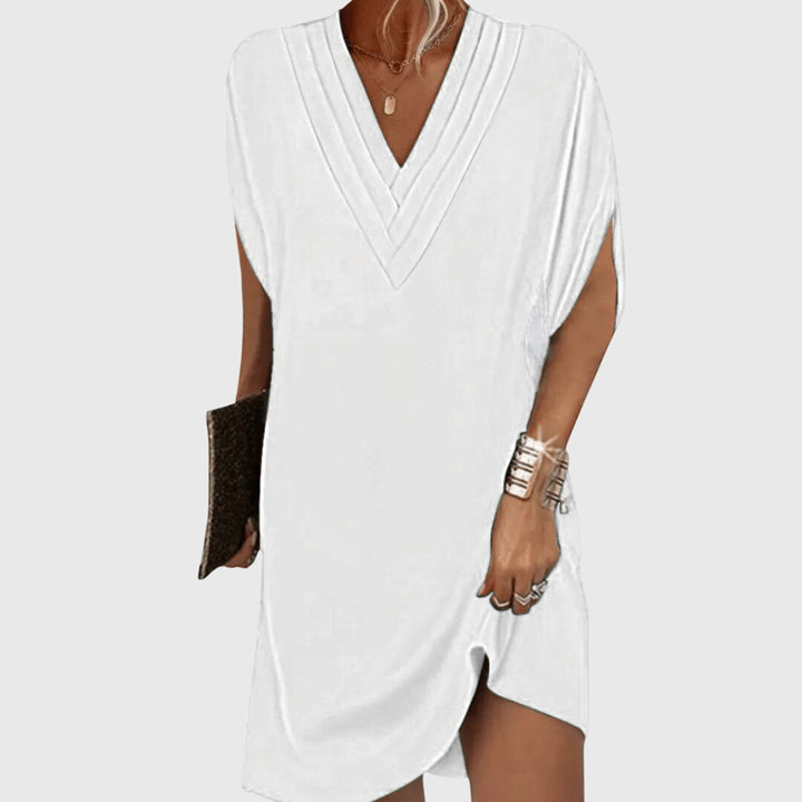 Calliope | Women's V-Neck Tummy-Flattering Dress