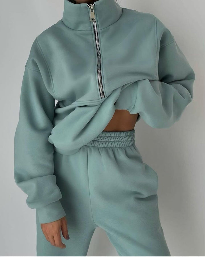 Daniela | Women's Two-Piece Half-Zip Set