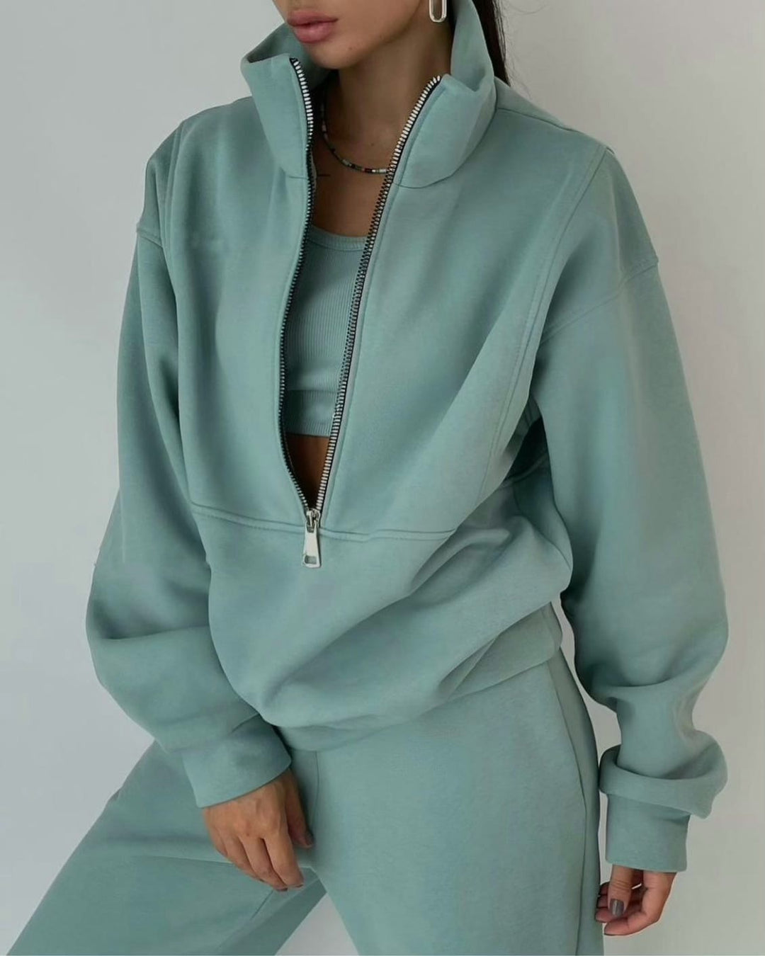 Daniela | Women's Two-Piece Half-Zip Set
