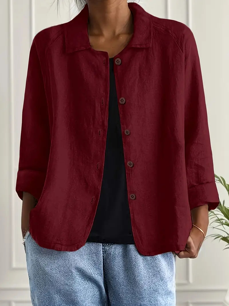 Sienna | Long Sleeve Top with Lightweight Fit