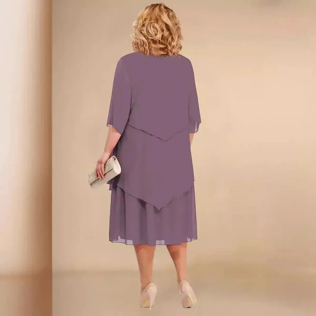 Margarita | Wedding Guest Layered Midi Dress