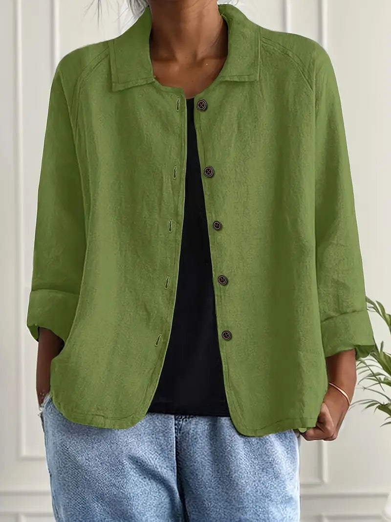Sienna | Long Sleeve Top with Lightweight Fit