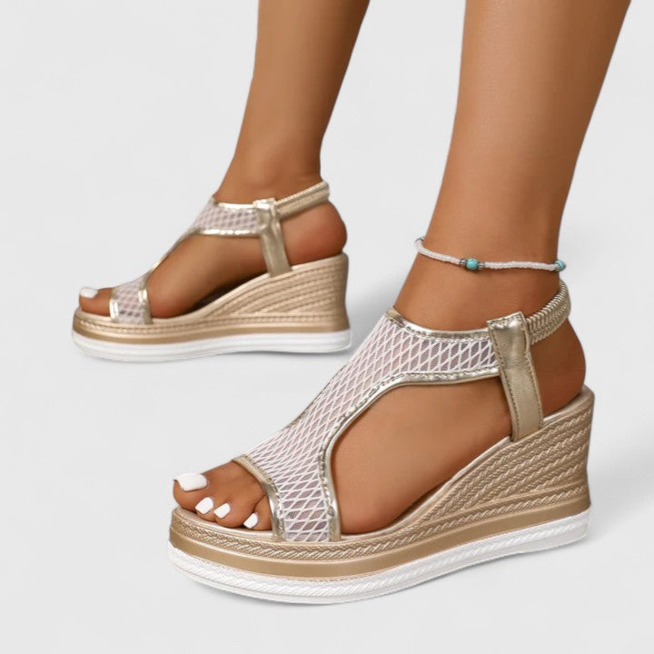 Stella | Women's Wedge Sandals with Arch Support