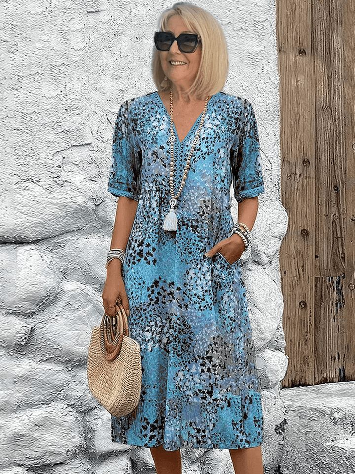 Rosalie | Floral Midi Dress
