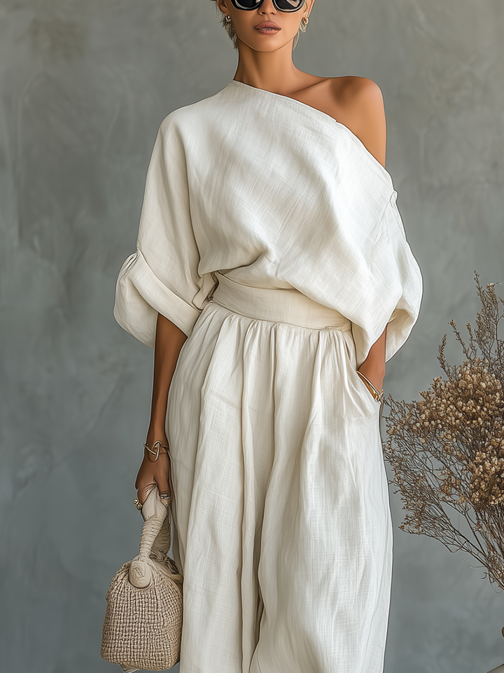 Naomi | Linen Two Piece Set