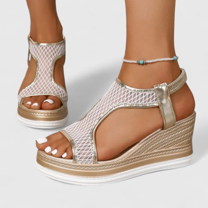 Stella | Women's Wedge Sandals with Arch Support