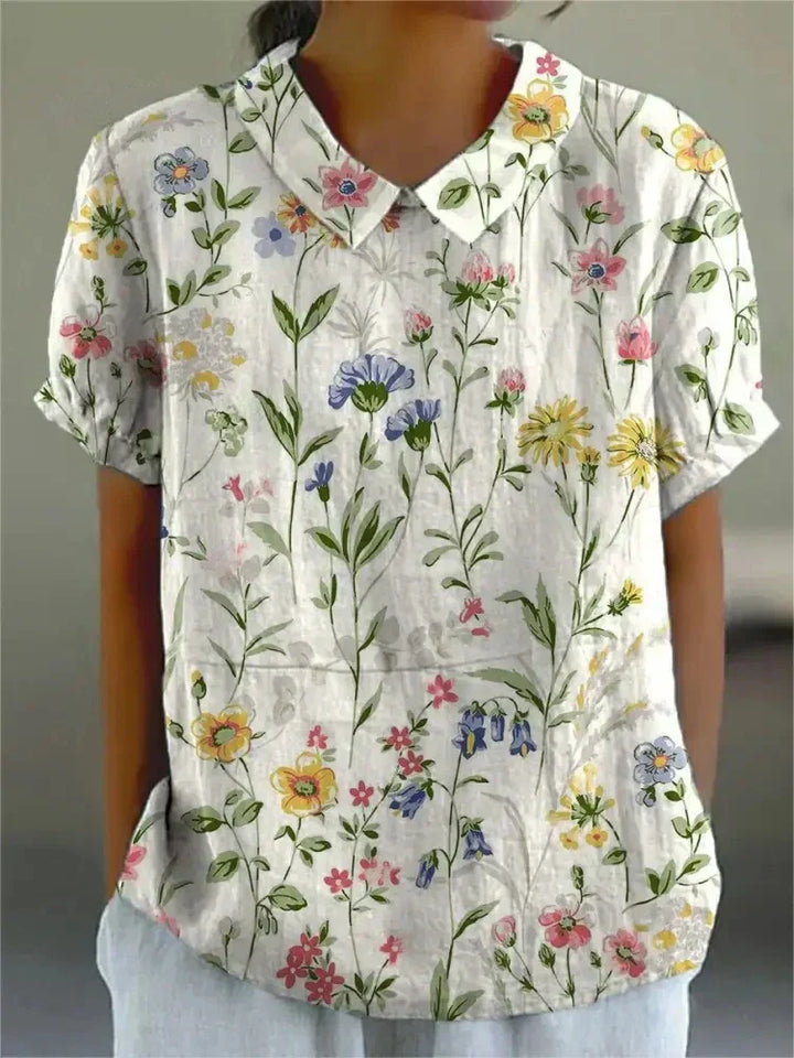 Iris | Women's Floral Shirt