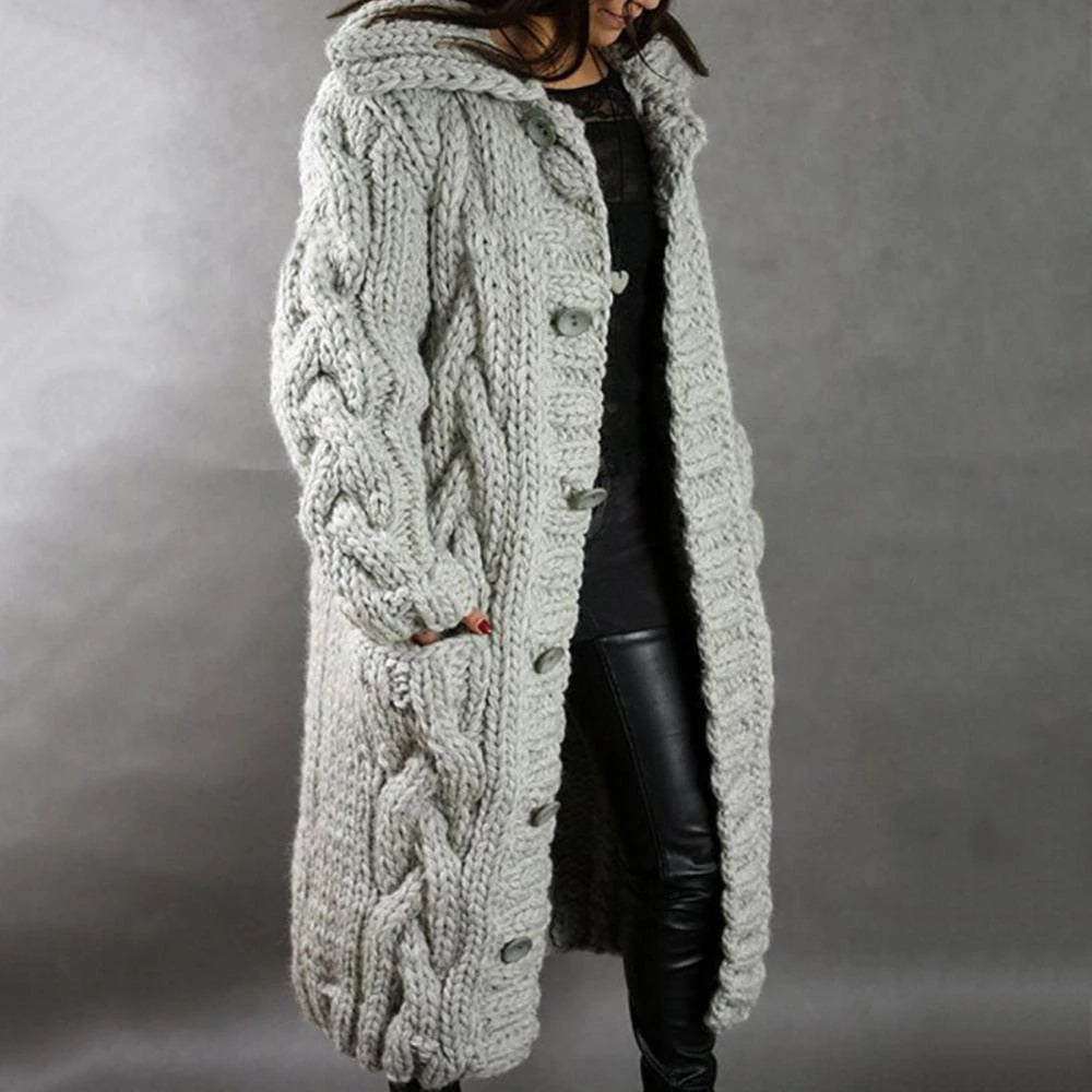 Emery | Women's Cable Knit Cardigan