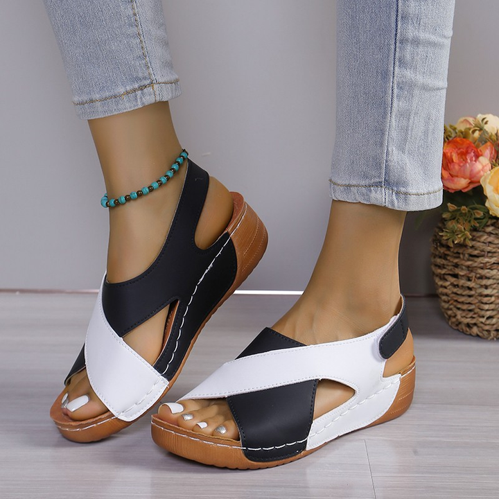 Mia | Women's Cushioned Wedge Sandals