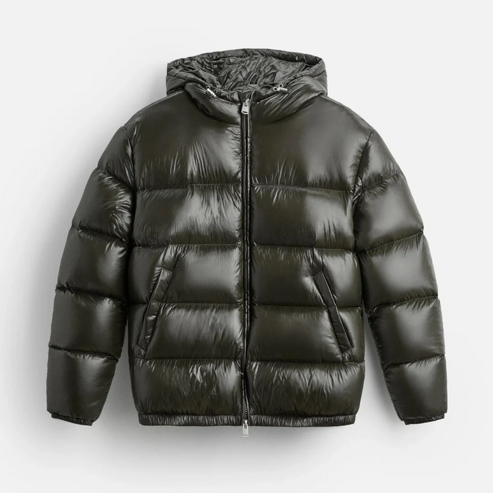 Grayson | Men's Glossy Puffer Jacket