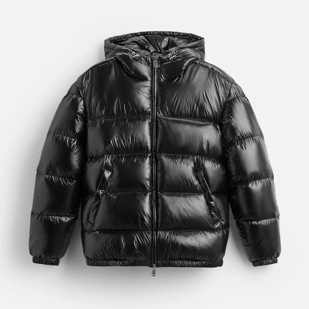 Grayson | Men's Glossy Puffer Jacket
