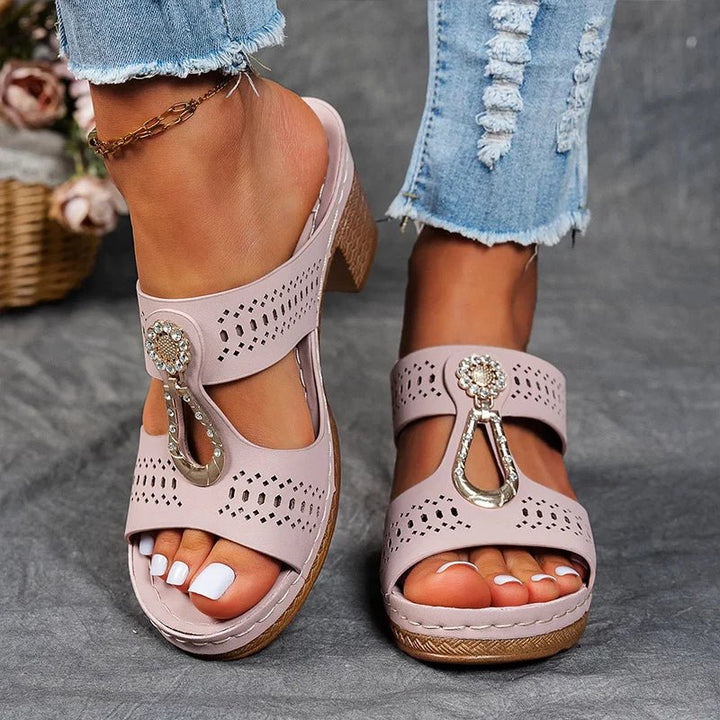 Madison | Women's Orthopedic Slip On Sandals with Arch Support
