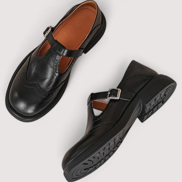 Margaret | Leather Mary Jane Shoes